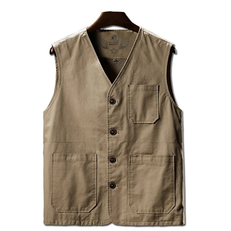Summer Men's Vests Casual Man Cotton Breathable Mesh Vest Sleeveless Jackets Man Outwdoor Fishing Waistcoats Clothing 8XL
Summer Men's Vests Casual Man Cotton Breathable Mesh Vest Sleeveless Jackets Man Outwdoor Fishing Waistcoats Clothing 8XL