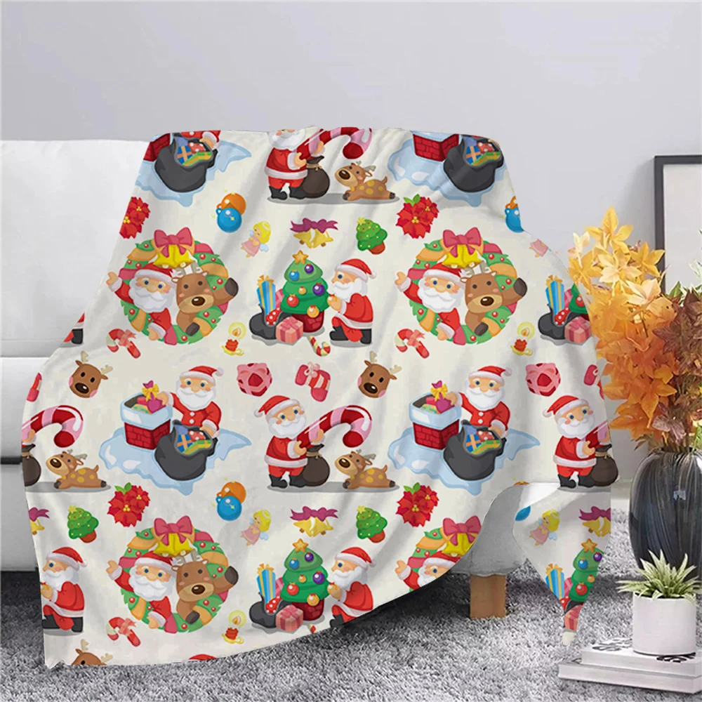 Merry Christmas Santa Claus Flannel Blanket Print Hiking Picnic Blanket Office Nap Blanket for Aldult Kids Gift Blanket
Merry Christmas Santa Claus Flannel Blanket Print Hiking Picnic Blanket Office Nap Blanket for Aldult Kids Gift Blanket