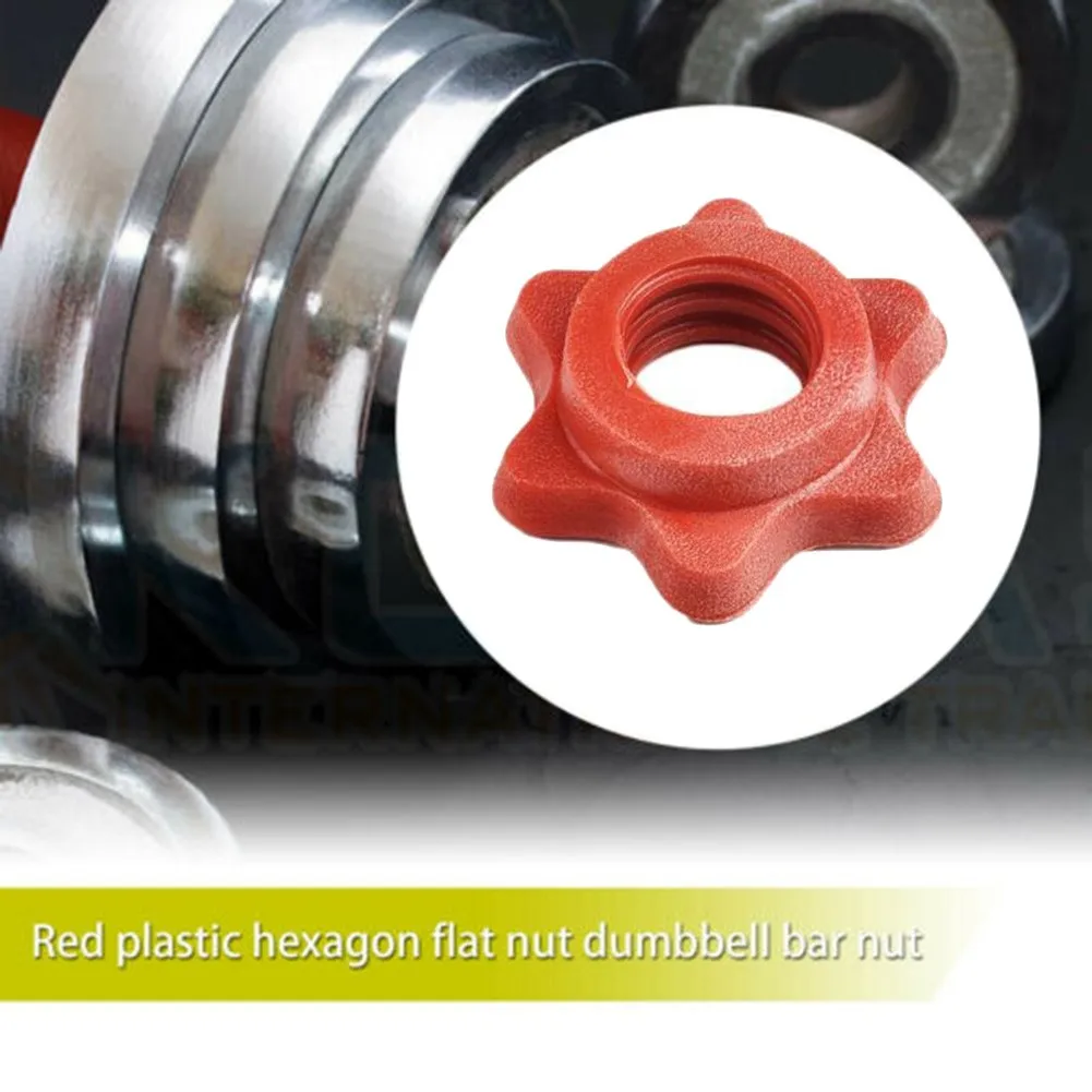 2pc/4pc Weight Check Nut Barbell Bar Clips Spin Lock Screw Dumbbell Spinlock Collars Fitness Equipment Plastic Hexagon Flat Nut
2pc/4pc Weight Check Nut Barbell Bar Clips Spin Lock Screw Dumbbell Spinlock Collars Fitness Equipment Plastic Hexagon Flat Nut