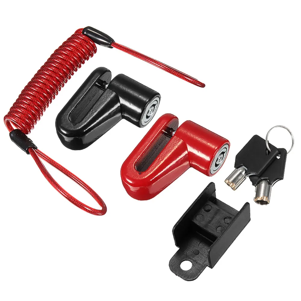 Scooter Bike Bicycle Motorcycle Safety Anti-Theft Disk Disc Brake Rotor Lock Alloy Disc Brake Lock + Wire Rope For Top Security
Scooter Bike Bicycle Motorcycle Safety Anti-Theft Disk Disc Brake Rotor Lock Alloy Disc Brake Lock + Wire Rope For Top Security