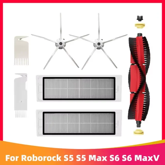 Запчасти для робота-пылесоса Xiaomi Roborock S5 S502-00 S5 Max S6 S6 MaxV S6 Pure E4 E5, основная боковая щетка, Hepa фильтр, швабра
Запчасти для робота-пылесоса Xiaomi Roborock S5 S502-00 S5 Max S6 S6 MaxV S6 Pure E4 E5, основная боковая щетка, Hepa фильтр, швабра