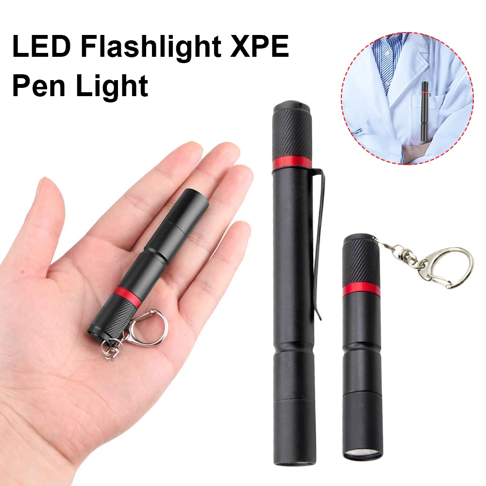 LED Flashlight XPE Pen Light Portable light Mini XPE Lamp Beads Waterproof Torch Night Hiking Light 3 Mode Lantern For Dentists
LED Flashlight XPE Pen Light Portable light Mini XPE Lamp Beads Waterproof Torch Night Hiking Light 3 Mode Lantern For Dentists