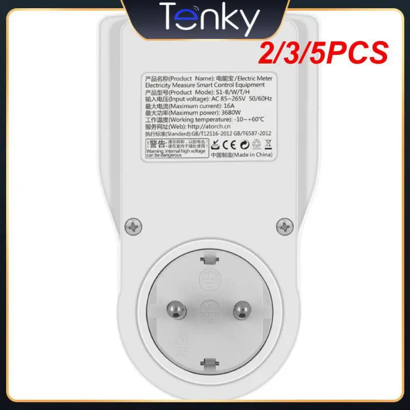 2/3/5PCS With Power Monitor Energy Power Meter Wifi Electrical Sockets Eu Us Au Uk Fr Plug Power Digital Wattmeter Sockets
2/3/5PCS With Power Monitor Energy Power Meter Wifi Electrical Sockets Eu Us Au Uk Fr Plug Power Digital Wattmeter Sockets