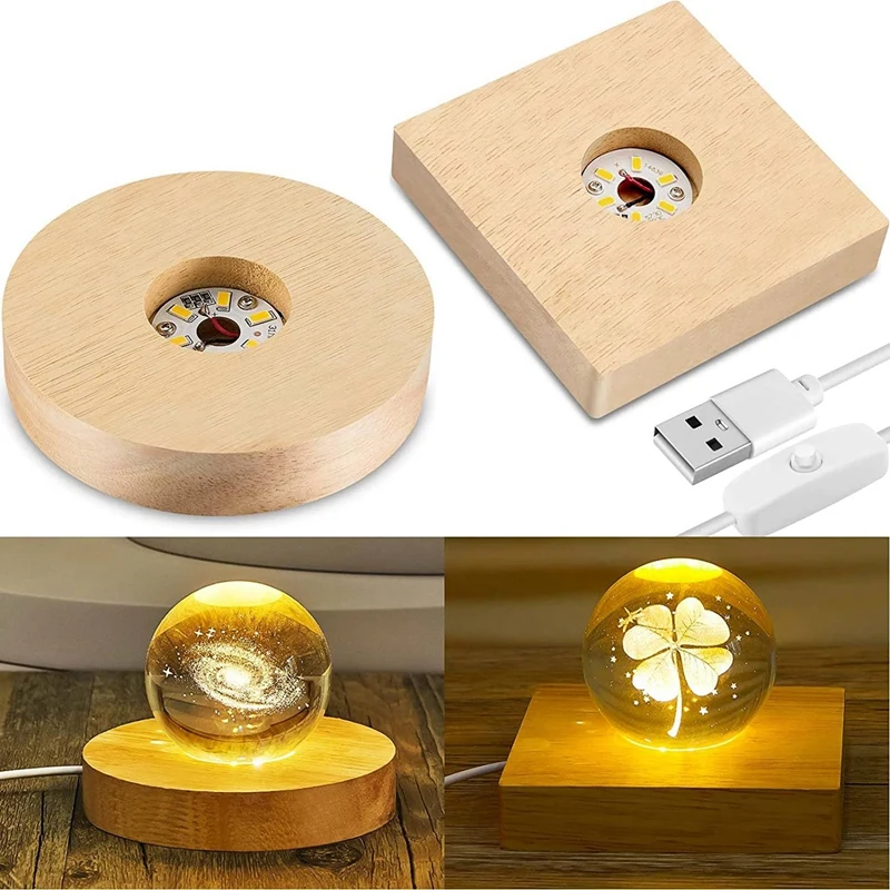 A63I 2 Pieces Wood Light Display Base Wooden LED Display Base Crystal Glass Light Base Stand Wood LED Display Stand
A63I 2 Pieces Wood Light Display Base Wooden LED Display Base Crystal Glass Light Base Stand Wood LED Display Stand