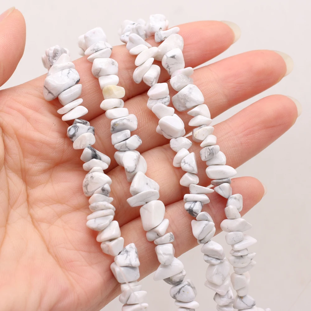 Irregular Freeform Chip Gravel Beads Natural White Turquoise Stone Loose Beads For Jewelry Making Exquisite Necklaces 16inches
Irregular Freeform Chip Gravel Beads Natural White Turquoise Stone Loose Beads For Jewelry Making Exquisite Necklaces 16inches