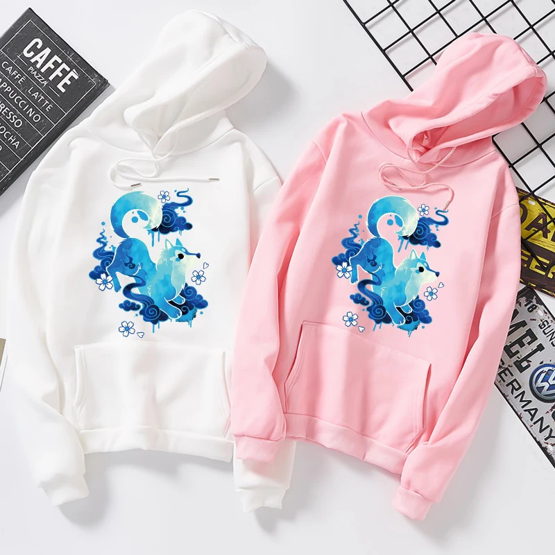 2022 New Arrival Women's Cute Hoodie High Quality Cartoon Wolf Printed Sweater Autumn Girls Daily Casual Fashion Hooded Pullover
2022 New Arrival Women's Cute Hoodie High Quality Cartoon Wolf Printed Sweater Autumn Girls Daily Casual Fashion Hooded Pullover