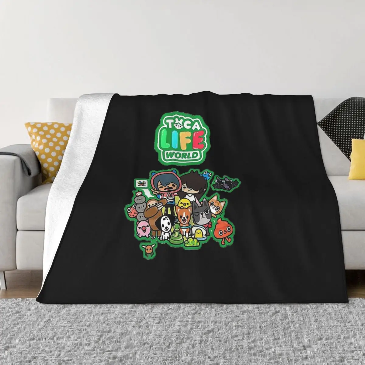 Toca World Casual Games Blanket Flannel Decoration Saint Portable Home Bedspread
Toca World Casual Games Blanket Flannel Decoration Saint Portable Home Bedspread