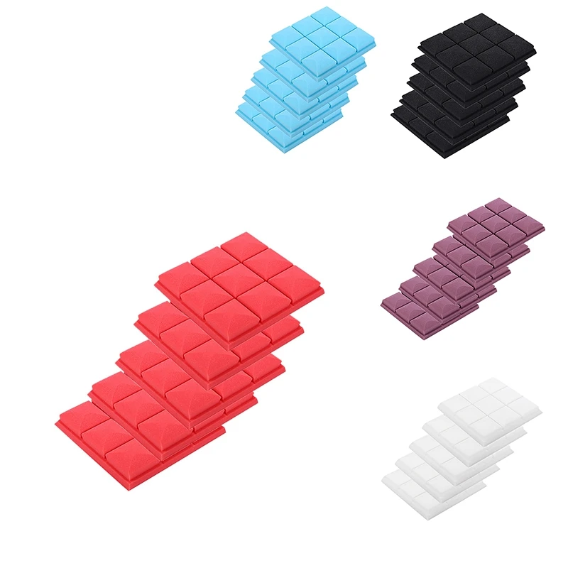 Acoustic Foam Panels, 5 Pack 30X30x5cm Mushroom Studio Wedge Tiles, Sound Panels Sound Proof Foam Panels
Acoustic Foam Panels, 5 Pack 30X30x5cm Mushroom Studio Wedge Tiles, Sound Panels Sound Proof Foam Panels