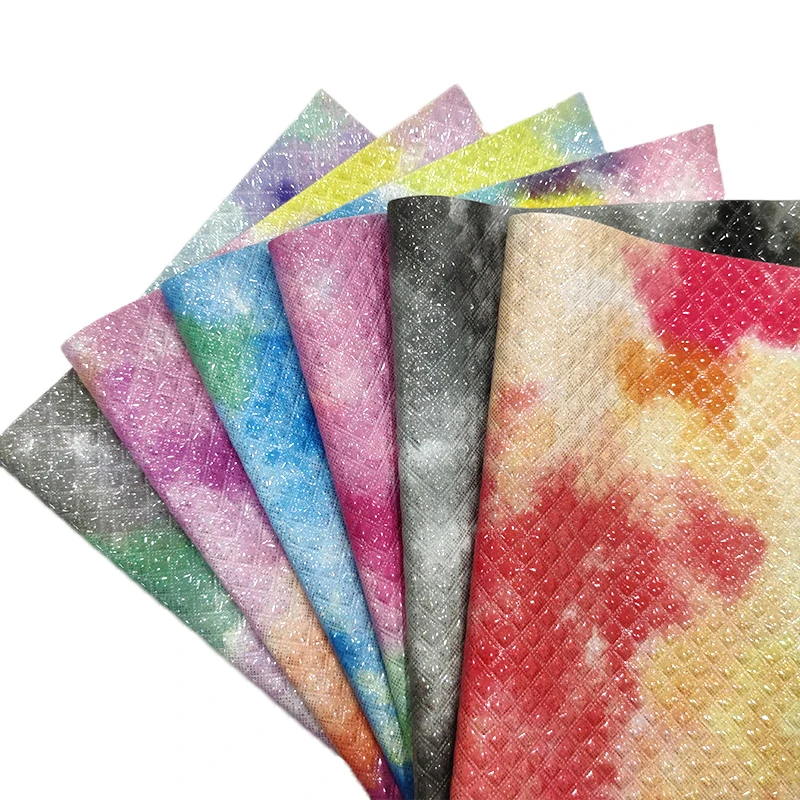 XHT Cloud Iridescent Pastel Design Shiny Diamond Embossed PU Faux Fabric Leather Sheet for Making Shoe/Bag/Decoration/Craft
XHT Cloud Iridescent Pastel Design Shiny Diamond Embossed PU Faux Fabric Leather Sheet for Making Shoe/Bag/Decoration/Craft