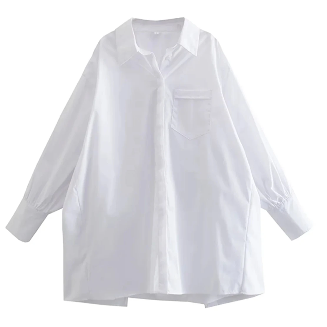 Dave&Di England Loose Pure White Shirt Blouse Style High Street Vintage Personality Design Drawstring Backless Sexy Oversize
Dave&Di England Loose Pure White Shirt Blouse Style High Street Vintage Personality Design Drawstring Backless Sexy Oversize
