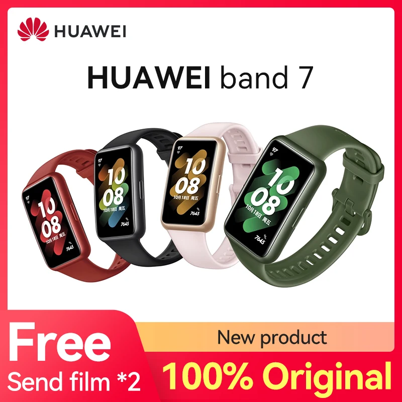 New product Huawei Wrist band 7 Sports Watch Edition Waterproof Heart Rate Blood Oxygen Monitoring
New product Huawei Wrist band 7 Sports Watch Edition Waterproof Heart Rate Blood Oxygen Monitoring