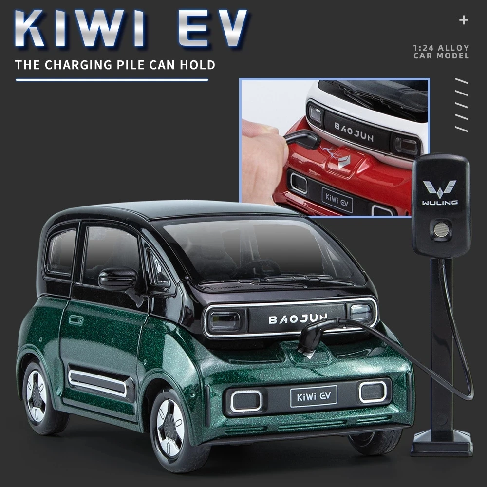 1:24 BAOJUN MINI EV Alloy New Energy Car Model Diecast Metal Toy Vehicles Car Model With Charging Pile Sound and Light Kids Gift
1:24 BAOJUN MINI EV Alloy New Energy Car Model Diecast Metal Toy Vehicles Car Model With Charging Pile Sound and Light Kids Gift
