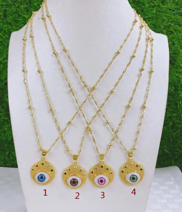 1pcs Resin CZ Zircon Crystal Evil Eye Pendant Necklaces For Women Jewelry Turkish Blue Eye Sweater Clavicle Chain drg4
1pcs Resin CZ Zircon Crystal Evil Eye Pendant Necklaces For Women Jewelry Turkish Blue Eye Sweater Clavicle Chain drg4