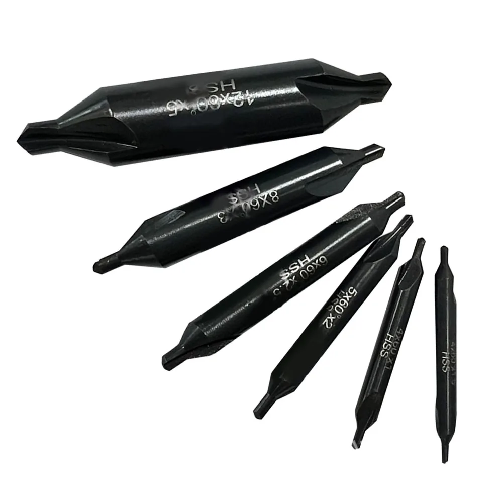 6PCS HSS Combined Center Drills Countersinks Angle Bit Set Center Spotting Drill Mill 1.0mm 1.5mm 2.0mm 2.5mm 3.5mm 5mm Drill Bi
6PCS HSS Combined Center Drills Countersinks Angle Bit Set Center Spotting Drill Mill 1.0mm 1.5mm 2.0mm 2.5mm 3.5mm 5mm Drill Bi