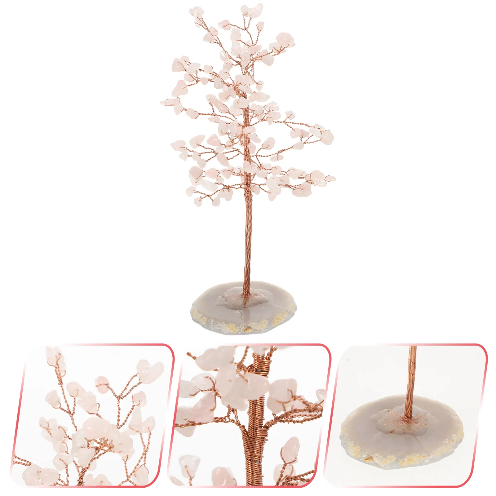Tree Crystal Bonsai Money Statue Feng Gemstone Prosperity Shui Desk Figurine Fortune Ornament Crystals Gifts Housewarming 
Tree Crystal Bonsai Money Statue Feng Gemstone Prosperity Shui Desk Figurine Fortune Ornament Crystals Gifts Housewarming