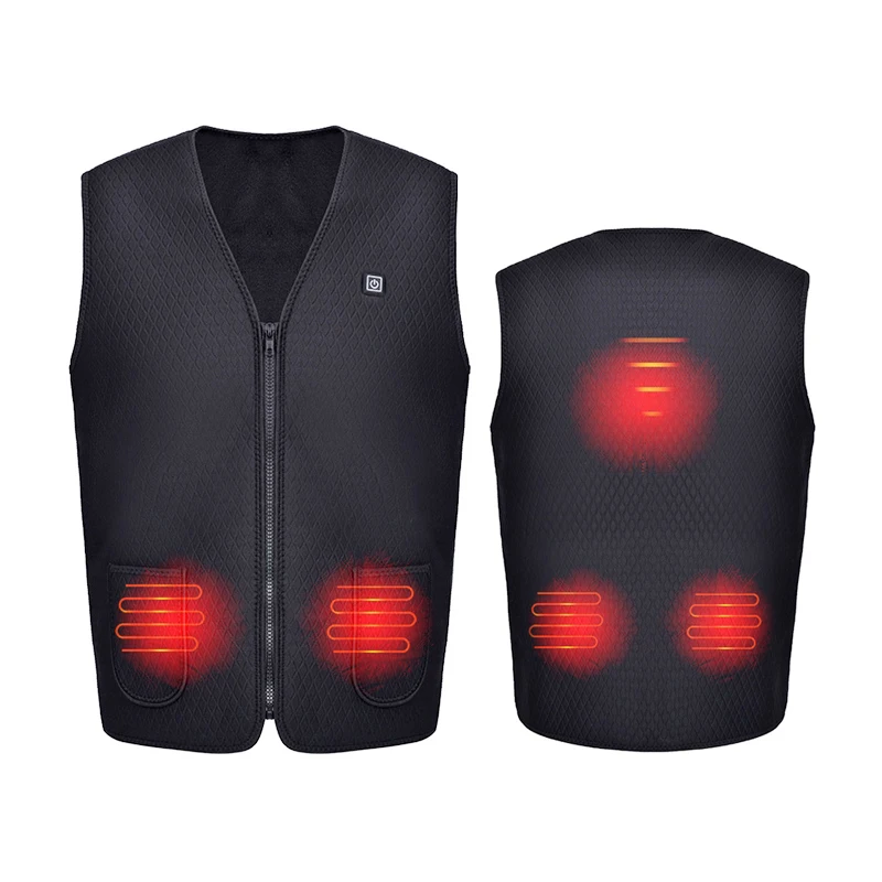 Men USB Infrared 11 Heating Areas Vest Men Winter Electric Heated Vest Waistcoat For Sports Hiking Oversized
Men USB Infrared 11 Heating Areas Vest Men Winter Electric Heated Vest Waistcoat For Sports Hiking Oversized