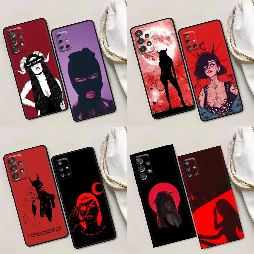 Phone Case for Samsung A01 A02 A03s A11 A12 A21s A32 A41 A72 A52s 5G A91 A91s Soft Case Sexy Devil Woman Bad Girl
Phone Case for Samsung A01 A02 A03s A11 A12 A21s A32 A41 A72 A52s 5G A91 A91s Soft Case Sexy Devil Woman Bad Girl