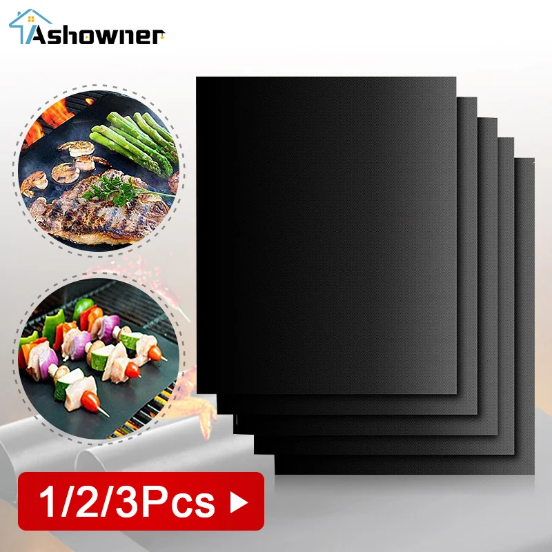 BBQ Grill Mat Pad Baking Pad Non-stick Cooking Grilling Sheet Outdoor Reusable Picnic Cooking Barbecue Oven BBQ Kitchen Tools
BBQ Grill Mat Pad Baking Pad Non-stick Cooking Grilling Sheet Outdoor Reusable Picnic Cooking Barbecue Oven BBQ Kitchen Tools