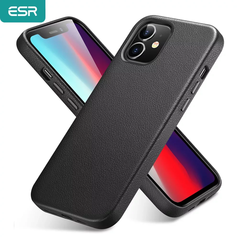 ESR Case for iPhone 12 Pro Max Leather Back Cover for iPhone 12 mini 12 Pro Genuine Leather Business Case for iPhone 12 Pro Max
ESR Case for iPhone 12 Pro Max Leather Back Cover for iPhone 12 mini 12 Pro Genuine Leather Business Case for iPhone 12 Pro Max