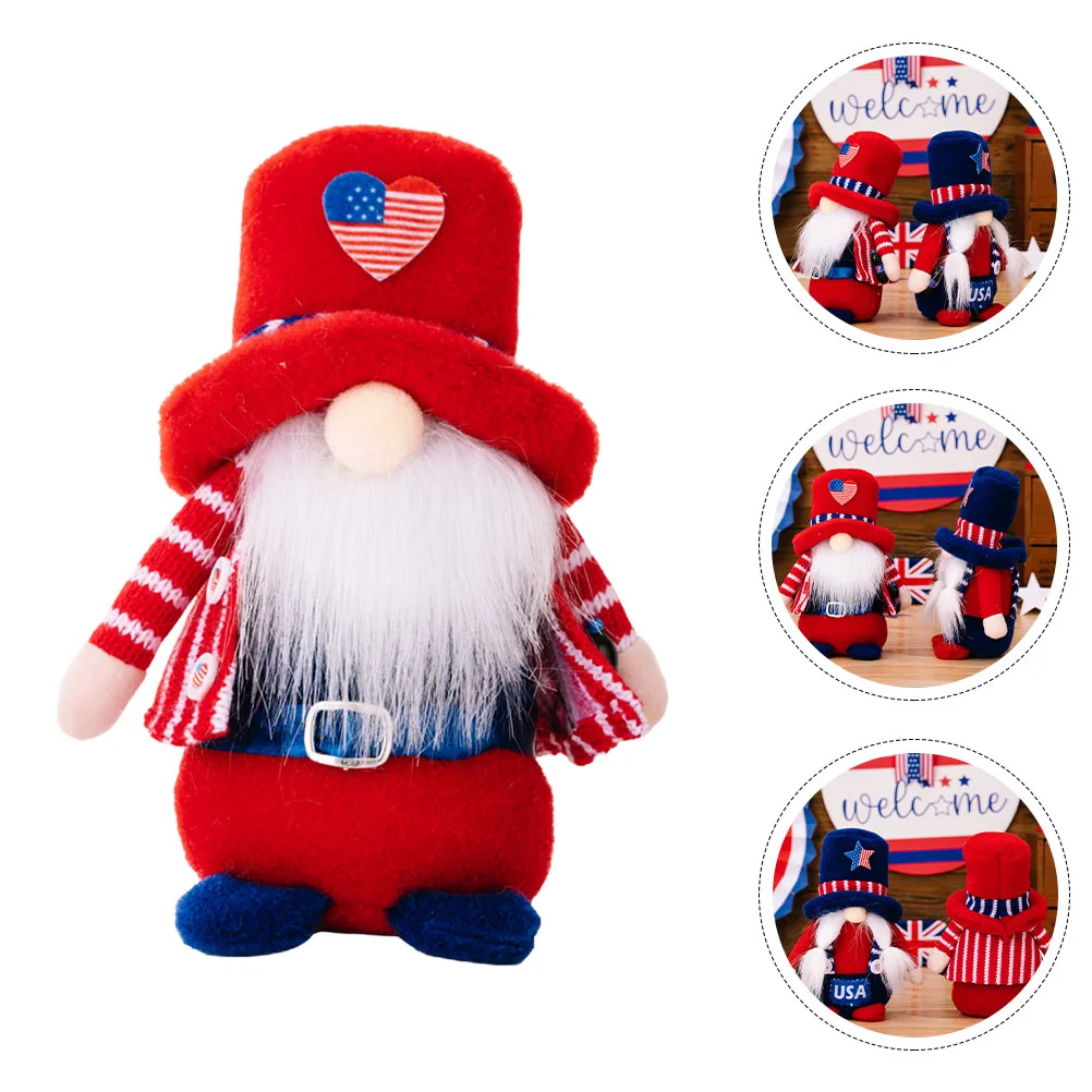 Independence Day Dwarf Bookshelf Gnome Decor Room Adorable Decorative Plush
Independence Day Dwarf Bookshelf Gnome Decor Room Adorable Decorative Plush