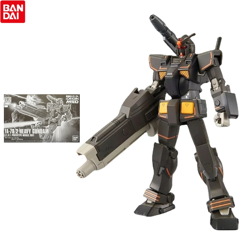 Bandai Gunpla Kit Anime Figure HGUC 1/144 FA-78-2 Heavy Gundam Genuine Robot Model Gunpla Action Toy Figure Toys for Children
Bandai Gunpla Kit Anime Figure HGUC 1/144 FA-78-2 Heavy Gundam Genuine Robot Model Gunpla Action Toy Figure Toys for Children