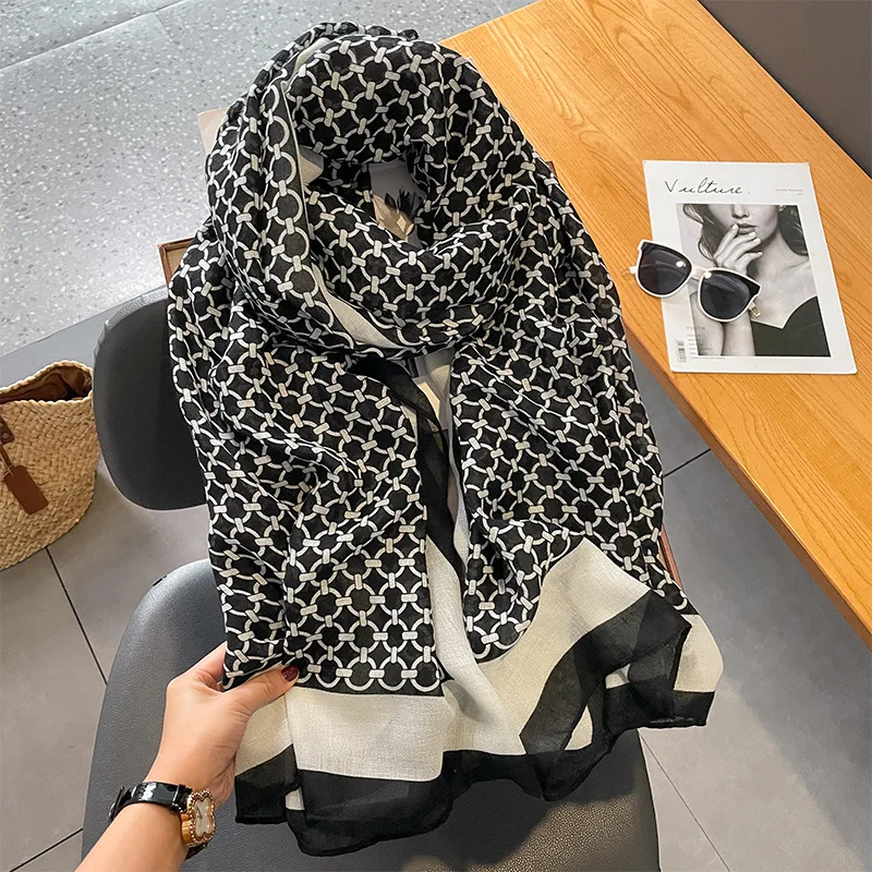 Winter 180X90CM Muslim Print Scarves Popular Cotton And Flax Shawls 2023 Style Beach Lattice Scarf Autumn Luxury Design Bandanna
Winter 180X90CM Muslim Print Scarves Popular Cotton And Flax Shawls 2023 Style Beach Lattice Scarf Autumn Luxury Design Bandanna