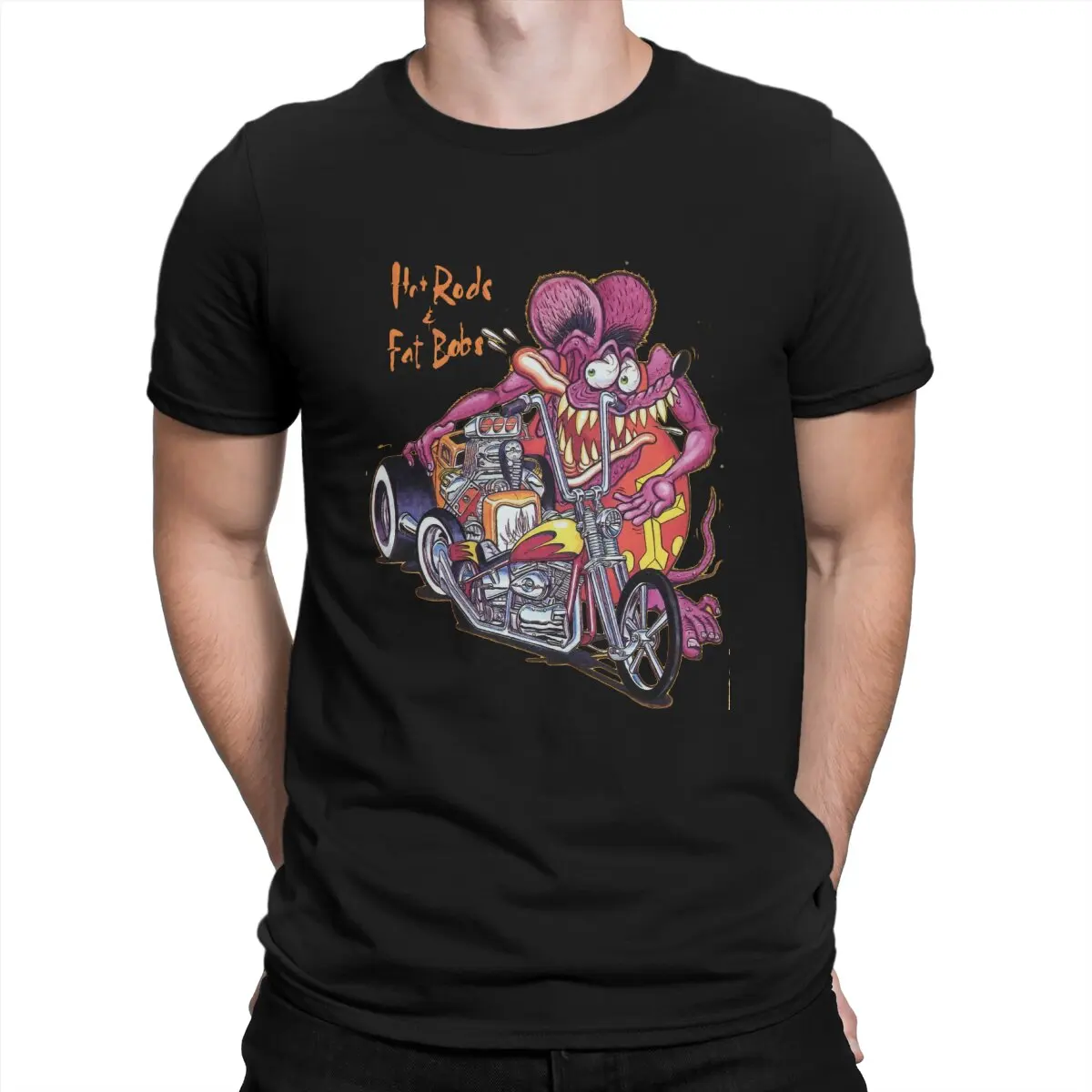 Bob Men TShirt Tales of the Rat Fink John Goodman O Neck Tops Fabric T Shirt Funny Top Quality Birthday Gifts
Bob Men TShirt Tales of the Rat Fink John Goodman O Neck Tops Fabric T Shirt Funny Top Quality Birthday Gifts