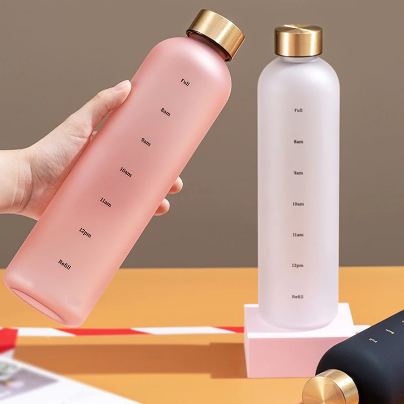 Sports Water Bottle 1 Liter with Time Marker for Travel Bicycle Concise Big Water Bottles for Girls Children Adult Free Shipping
Sports Water Bottle 1 Liter with Time Marker for Travel Bicycle Concise Big Water Bottles for Girls Children Adult Free Shipping