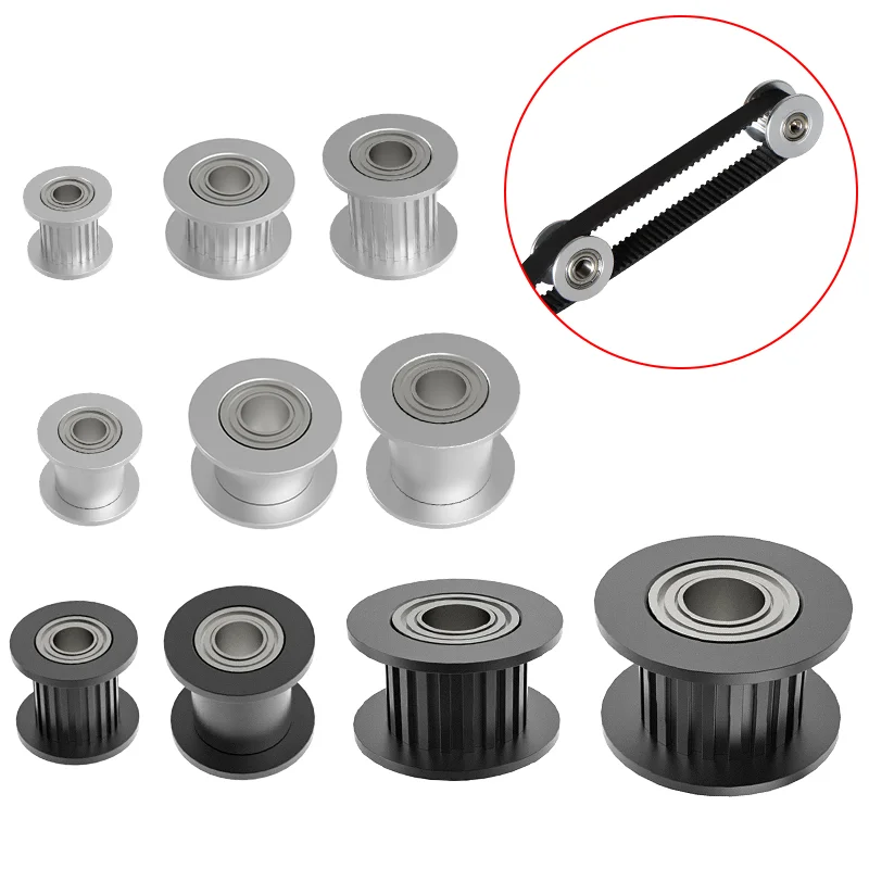1PCS 16T/20T GT2 Aluminum Timing Pulley With/Without Tooth For DIY 3D Printer H-type S2M Pulley,Bore 3/4/5mm Drive Idler Pulley
1PCS 16T/20T GT2 Aluminum Timing Pulley With/Without Tooth For DIY 3D Printer H-type S2M Pulley,Bore 3/4/5mm Drive Idler Pulley
