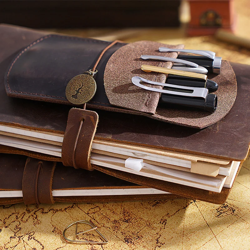 Genuine Leather Pencil Bag Retro Pen Sleeve Handmade First Layer Cowhide Pen Case Creative Protective Cover School Supplies
Genuine Leather Pencil Bag Retro Pen Sleeve Handmade First Layer Cowhide Pen Case Creative Protective Cover School Supplies
