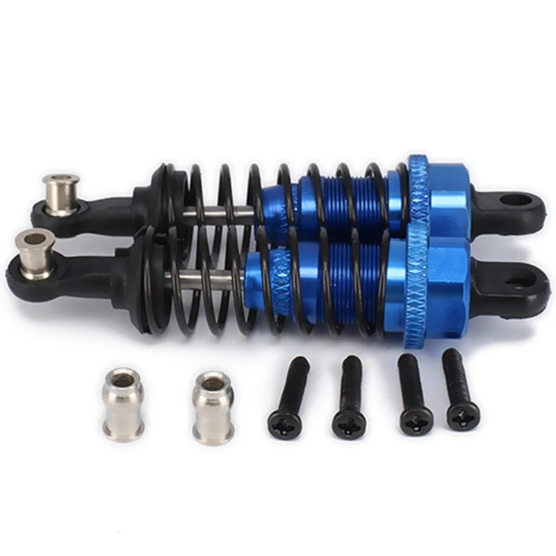 

10 Pcs Oil Adjustable 65Mm Shock Absorber Damper For 1/18 Wltoys A959 A969 A979 K929 Hpi Hsp Traxxas Losi Dark Blue