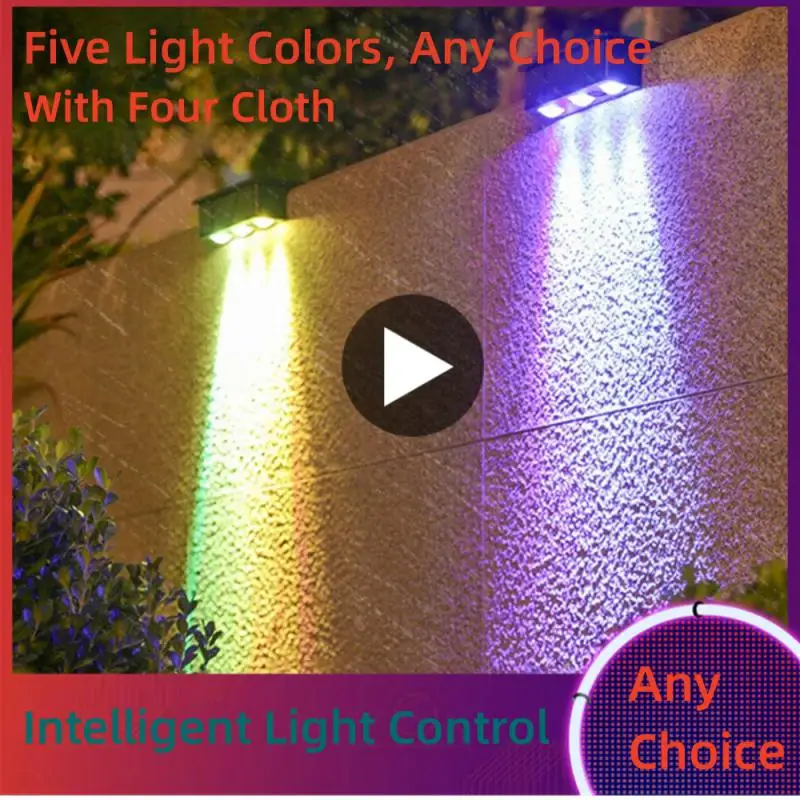 Настенная лампа на солнечной батарее, Внешнее украшение для сада, настенная лампа с высокой яркостью вверх и вниз, светящаяся лампа на солнечной батарее 
Настенная лампа на солнечной батарее, Внешнее украшение для сада, настенная лампа с высокой яркостью вверх и вниз, светящаяся лампа на солнечной батарее