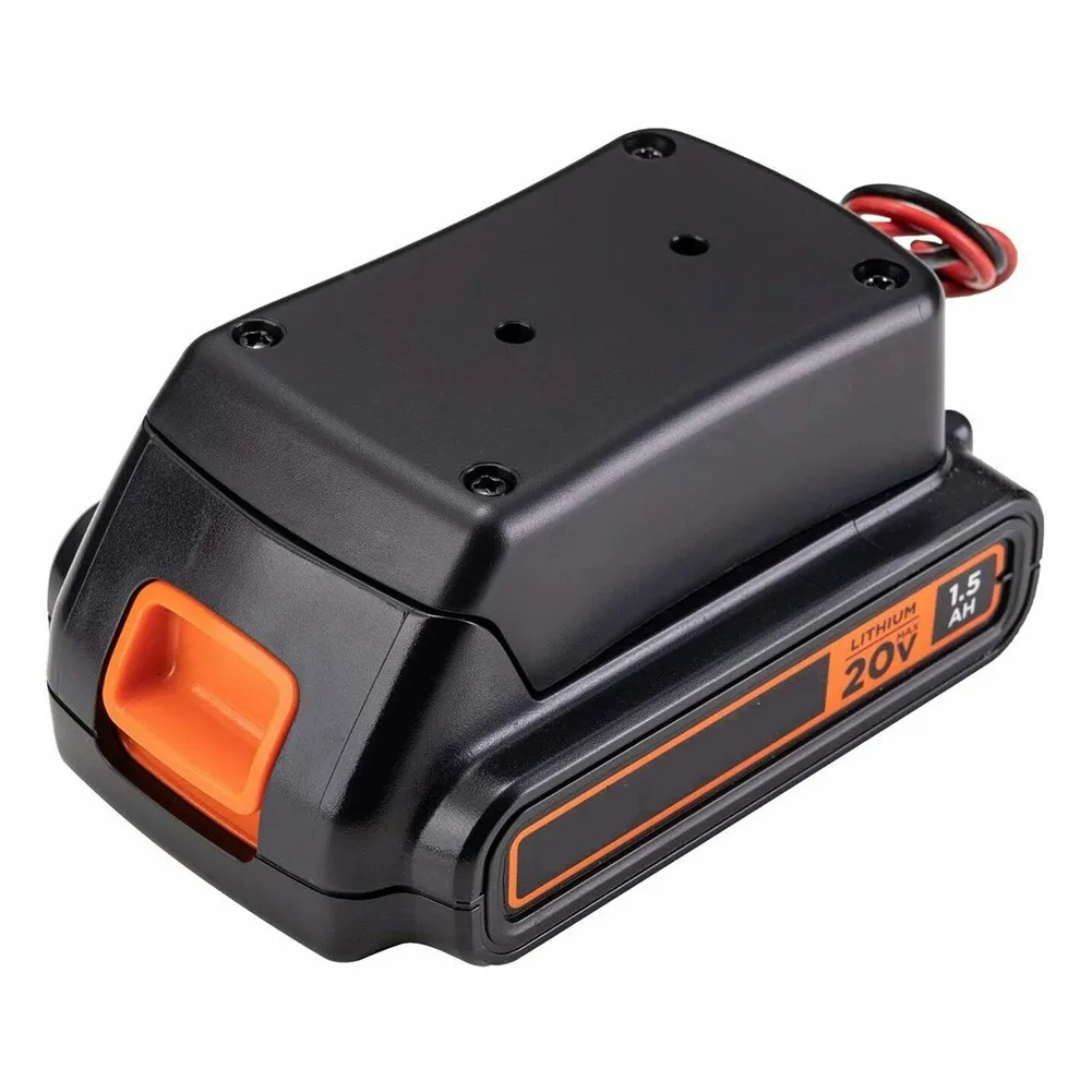Battery Coverter Adapter For Black And Decker 18V Dock Power Connector Built-in 12 Gauge Robotics Power Tool Accessories
Battery Coverter Adapter For Black And Decker 18V Dock Power Connector Built-in 12 Gauge Robotics Power Tool Accessories