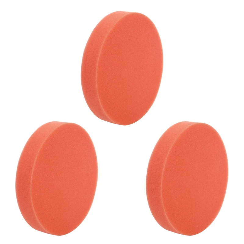 3X 6Inch 150mm Soft Flat Sponge Buffer Polishing Pad Kit for Auto Car Polisher Color:Orange 
3X 6Inch 150mm Soft Flat Sponge Buffer Polishing Pad Kit for Auto Car Polisher Color:Orange