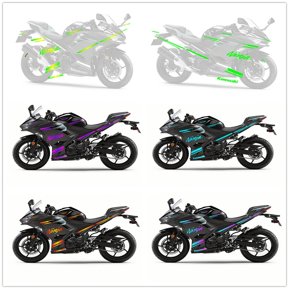 Для Kawasaki Ninja 400 2018 2019 2020 2021 Ninja NINJA400 Набор наклеек аксессуары для мотоциклов обтекатель наклейка полностью светоотражающий
Для Kawasaki Ninja 400 2018 2019 2020 2021 Ninja NINJA400 Набор наклеек аксессуары для мотоциклов обтекатель наклейка полностью светоотражающий