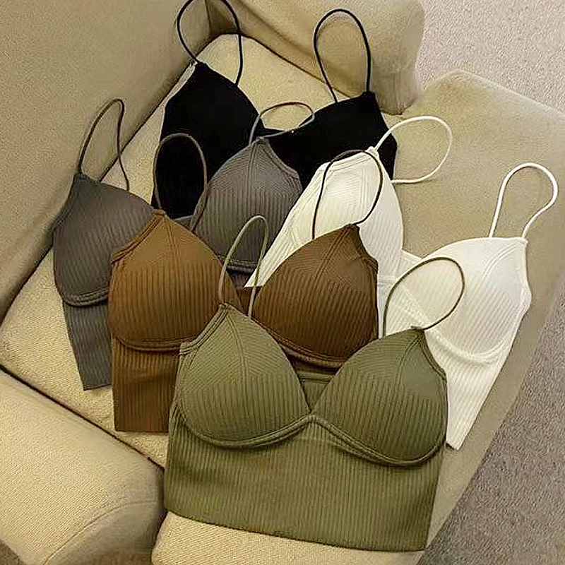 French Seamless Wrapped Chests Bras Inside Breast Pad Camisoles Women Sling Gathered Small Chest Outside Wear Tube Top Underwear
French Seamless Wrapped Chests Bras Inside Breast Pad Camisoles Women Sling Gathered Small Chest Outside Wear Tube Top Underwear