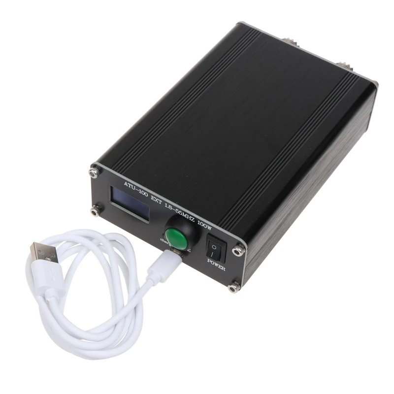 ATU-100 EXT 1.8-55MHz Shortwave Mini Automatic Antenna Tuner with Assembled Shell 0.1W Mini Possible Measurement Power
ATU-100 EXT 1.8-55MHz Shortwave Mini Automatic Antenna Tuner with Assembled Shell 0.1W Mini Possible Measurement Power