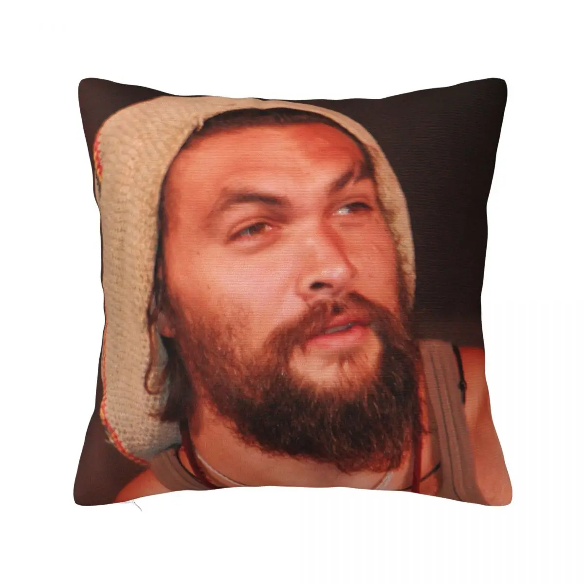 

Jason Momoa Pillowcase Soft Polyester Cushion Cover Decorative Movie Actor Pillow Case Cover Home Dropshipping 45*45cm