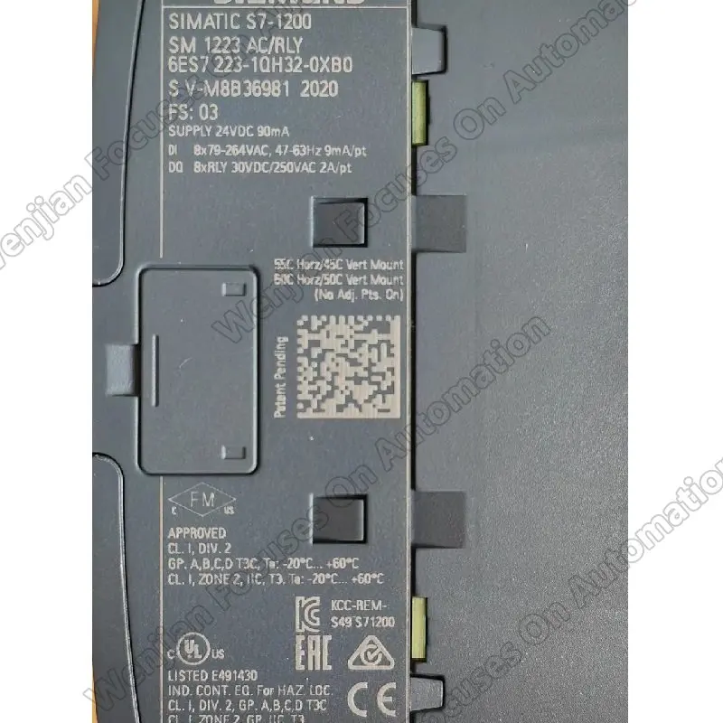 6ES7223-1QH32-0XB0 S7-1200 6ES72231QH320XB0 SM1223 цифровой входной и выходной модуль
6ES7223-1QH32-0XB0 S7-1200 6ES72231QH320XB0 SM1223 цифровой входной и выходной модуль