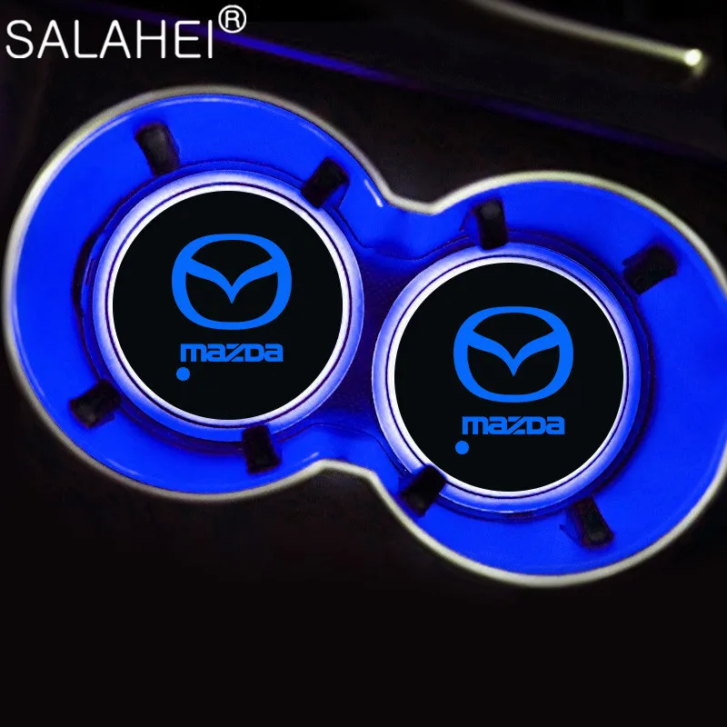 2pcs LED Car Water Cup Holder Light Bottle Drinks Coasters Mats For Mazda 2 3 5 6 BL BM GJ Atenza Axela Demio CX-3 CX3 CX-5 CX5
2pcs LED Car Water Cup Holder Light Bottle Drinks Coasters Mats For Mazda 2 3 5 6 BL BM GJ Atenza Axela Demio CX-3 CX3 CX-5 CX5
