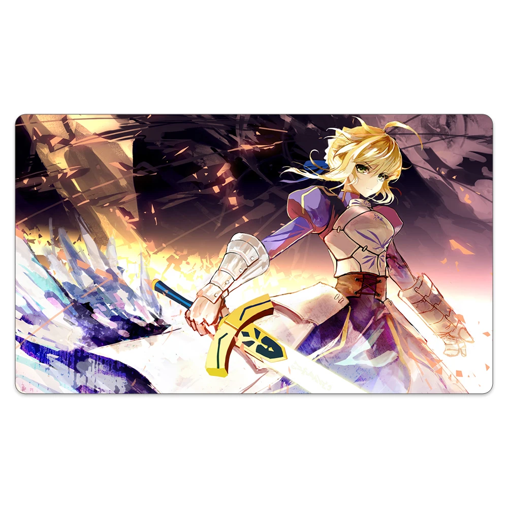 Altria Pendragon аниме игровой коврик для девушек Противоскользящий шумоподавляющий резиновый совместимый с игрой для торговых карт + Портативная сумка на шнурке
Altria Pendragon аниме игровой коврик для девушек Противоскользящий шумоподавляющий резиновый совместимый с игрой для торговых карт + Портативная сумка на шнурке