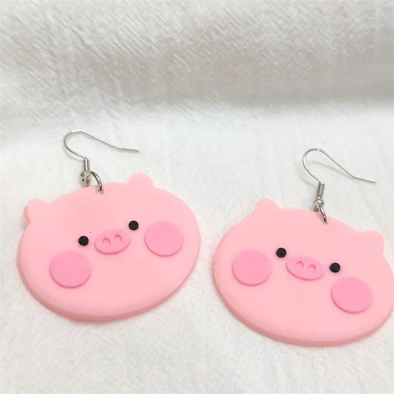 Pink Pig Earring Animal Winter Girl Unique Fashion Interesting Women Jewelry Accessories Pendant Gift
Pink Pig Earring Animal Winter Girl Unique Fashion Interesting Women Jewelry Accessories Pendant Gift
