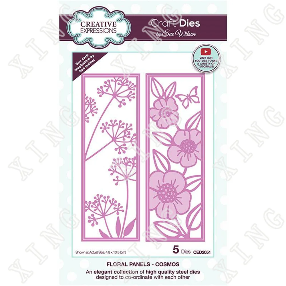 2023 Spring Floral Panels Cosmos Cutting Dies Diy Craft Paper Scrapbooking Greeting Cards Diary Album Decoration Embossing Molds
2023 Spring Floral Panels Cosmos Cutting Dies Diy Craft Paper Scrapbooking Greeting Cards Diary Album Decoration Embossing Molds