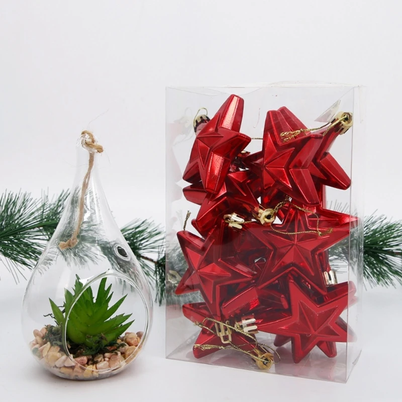 Набор из 12 маленьких подвесок в виде звезд, подвесные украшения для рождественской елки, подвески в виде звезд, украшения для елки, подарочные украшения 124E
Набор из 12 маленьких подвесок в виде звезд, подвесные украшения для рождественской елки, подвески в виде звезд, украшения для елки, подарочные украшения 124E