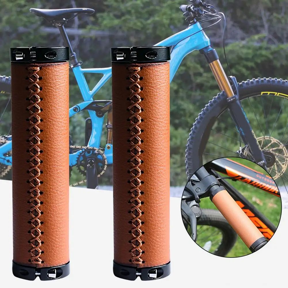 1 Pair Handlebar Sleeves Bilateral Locking Anti-slip High Strength Shock Absorption Bicycle Handlebars Grips for Mountain Bikes 
1 Pair Handlebar Sleeves Bilateral Locking Anti-slip High Strength Shock Absorption Bicycle Handlebars Grips for Mountain Bikes