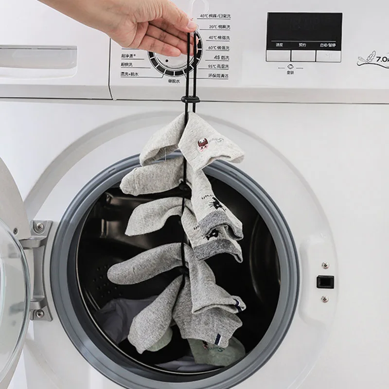 Socks Drying Rope Multifunctional Drying Socks Lanyard Clothesline Clothes Hanging Household Multilayer Clothes Drying Artifact
Socks Drying Rope Multifunctional Drying Socks Lanyard Clothesline Clothes Hanging Household Multilayer Clothes Drying Artifact