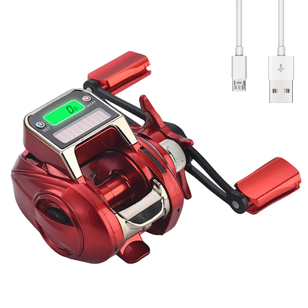 Baitcasting Reel Fishing Reel Aluminum Alloy Fishing Tackle Left Hand/right Hand Rechargeable Battery With Digital Display
Baitcasting Reel Fishing Reel Aluminum Alloy Fishing Tackle Left Hand/right Hand Rechargeable Battery With Digital Display