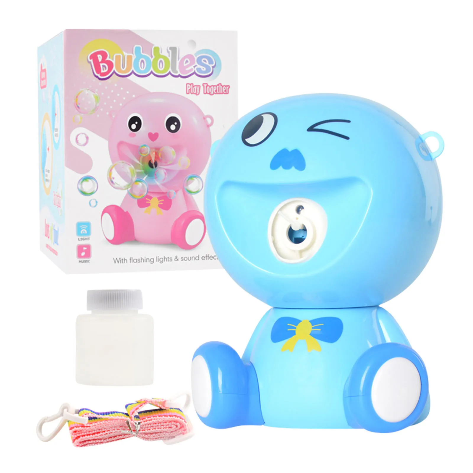 Bubble Blower Little Bubble Blower For Toddlers With Music Indoor Machine Auto Maker Toys Outdoor Bable Toy 
Bubble Blower Little Bubble Blower For Toddlers With Music Indoor Machine Auto Maker Toys Outdoor Bable Toy