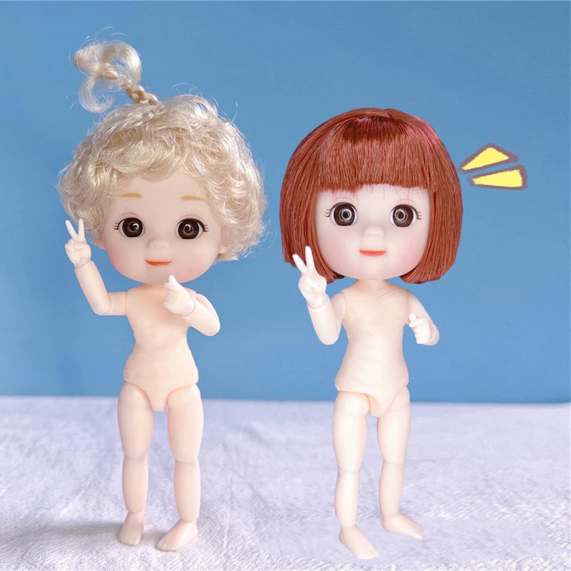 Cute 12cm Doll Mini Princess Doll 13 Joints Moveable Doll 1/12 BJD Doll Lol Doll Kids Girls Doll Toy Gift
Cute 12cm Doll Mini Princess Doll 13 Joints Moveable Doll 1/12 BJD Doll Lol Doll Kids Girls Doll Toy Gift