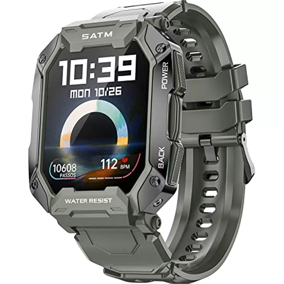 Smart Watch for Men Women 1.71" Touch Screen Fitness Watch with Blood Oxygen Heart Rate Sleep Monitor,5ATM Waterproof
Smart Watch for Men Women 1.71" Touch Screen Fitness Watch with Blood Oxygen Heart Rate Sleep Monitor,5ATM Waterproof